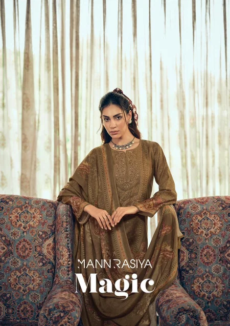 Magic By Mannrasiya Viscose Linen Wholesale Designer Salwar Suits In India